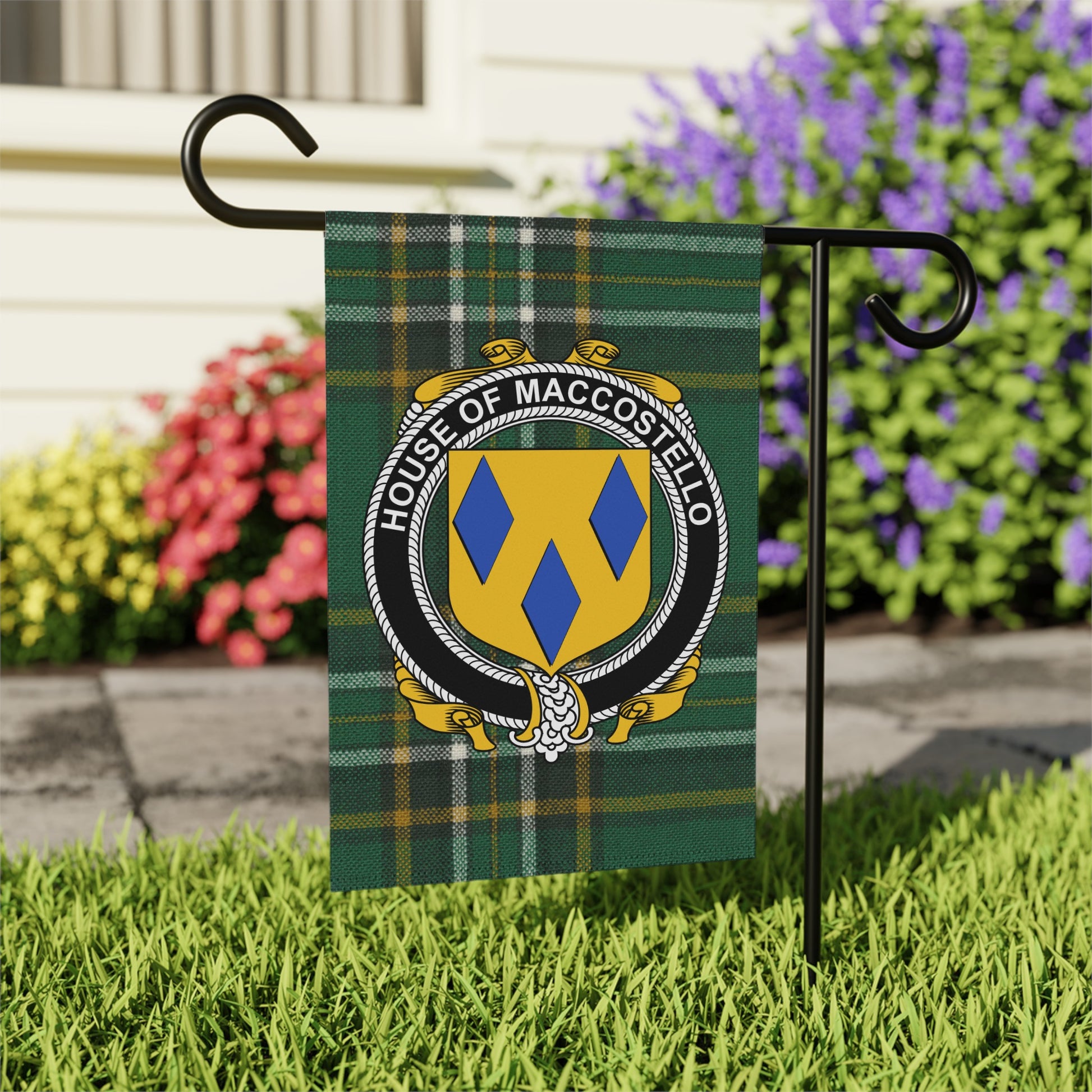 House of Maccostello Garden Flag for Home Decor