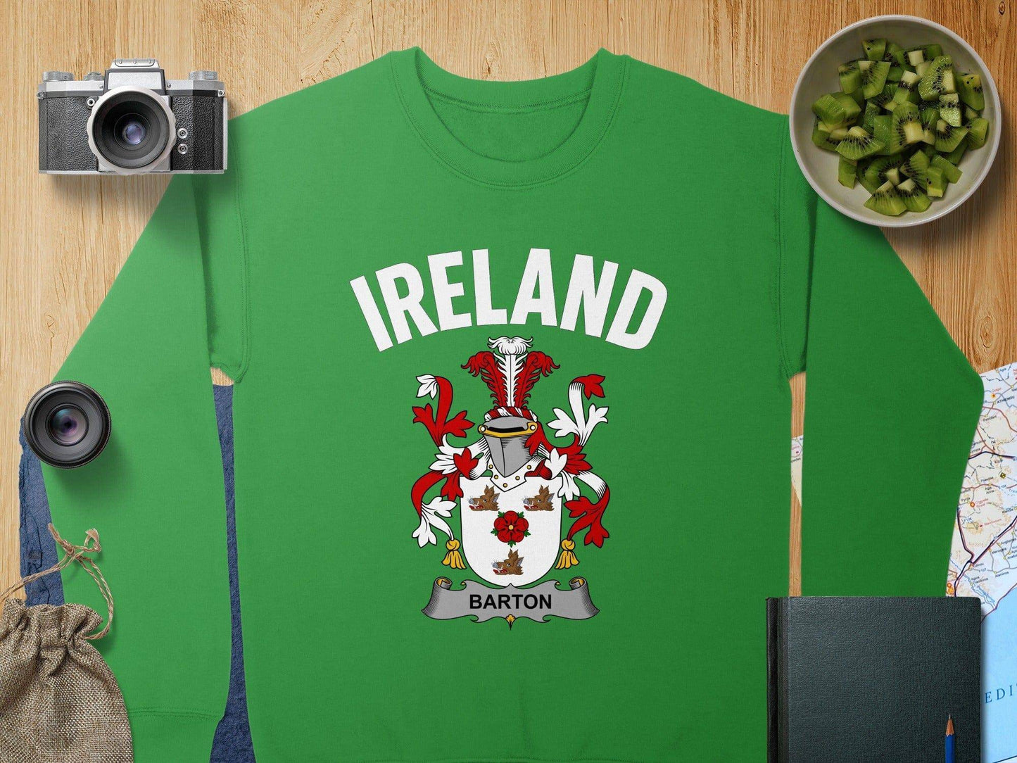 Ireland Barton Crest Green Sweatshirt product