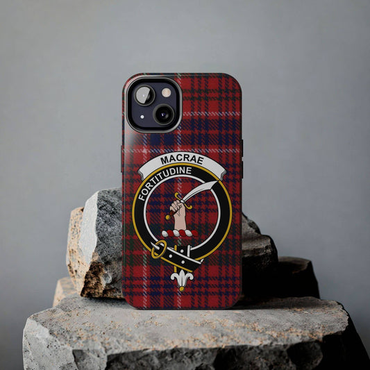MacRae Clan Scottish Tartan Cell Phone Case - Celtic Ancestry Gifts