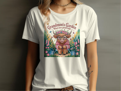 Grandmoo's Garden Where Love Grows Wild T-shirt product