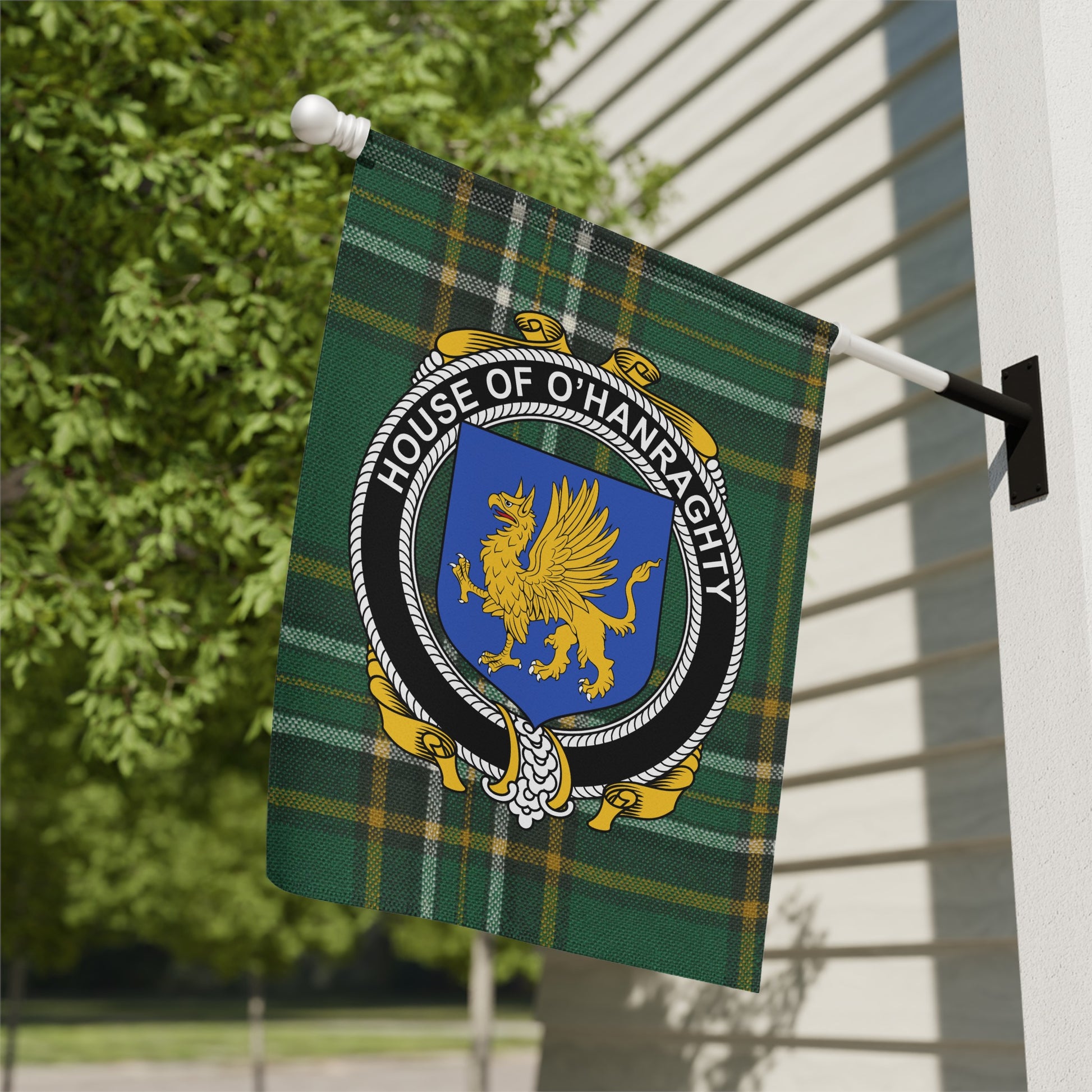House of O'Hanraighty Coat of Arms Flag product