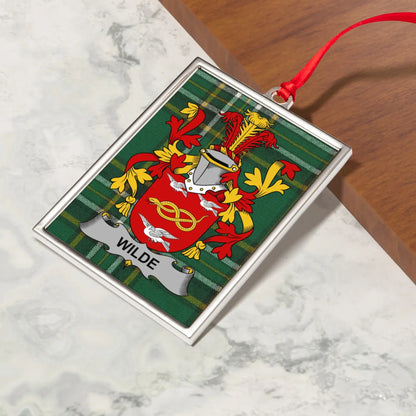 Family Crest Personalized Ornament product
