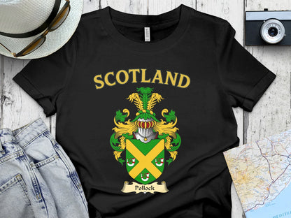 Scotland Crest Emblem Pollock T-Shirt product type