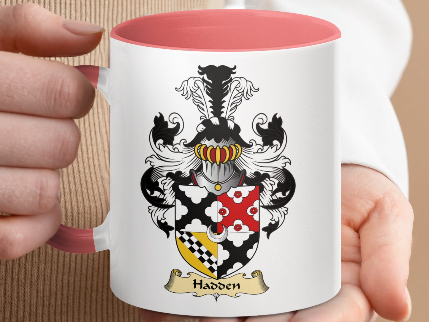 Nadder Scottish Clan Coat of Arms Family Crest Mug - Living Stone Gifts