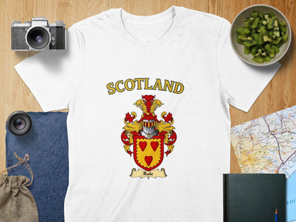 Scotland Family Crest Emblem White T-shirt product