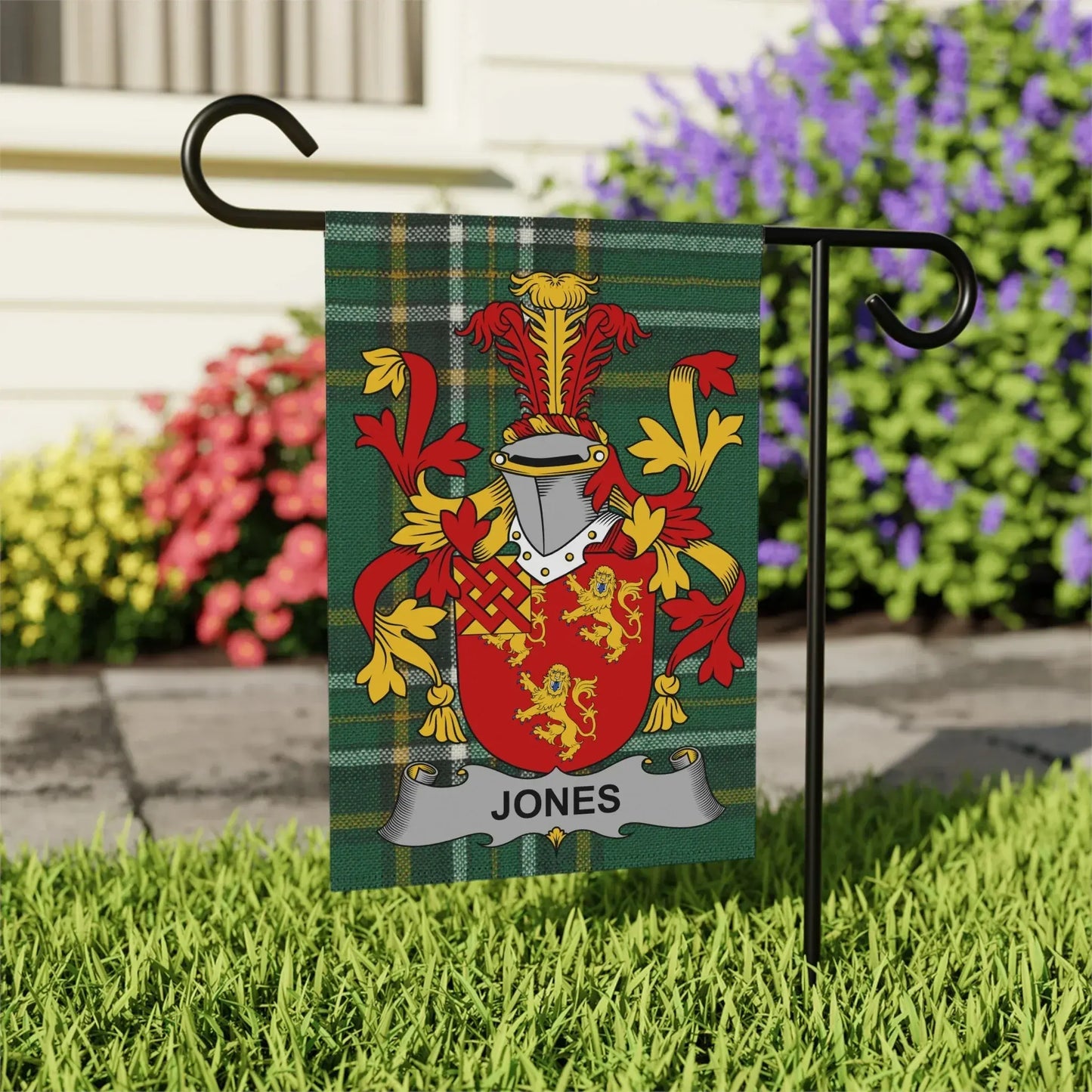 Customizable Family Crest Garden Flag product