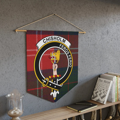 Chisholm Family Crest Wall Hanging Tapestry product type