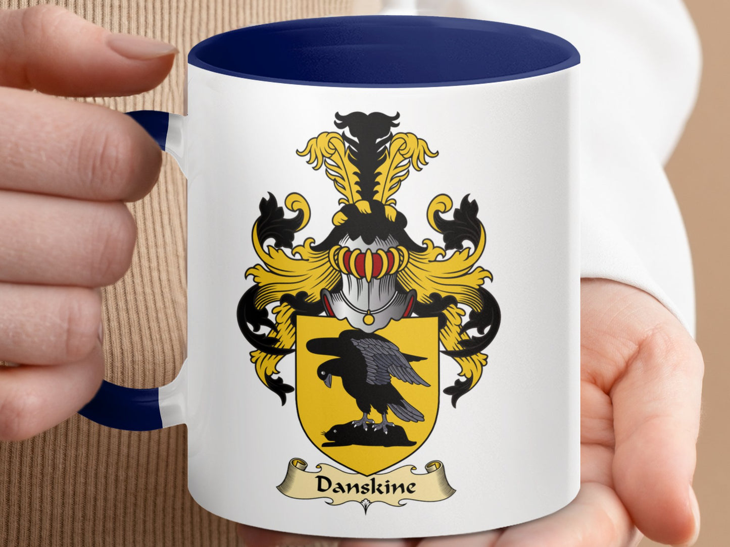 Danskin Scottish Coat of Arms Accent Coffee Mug - Living Stone Gifts