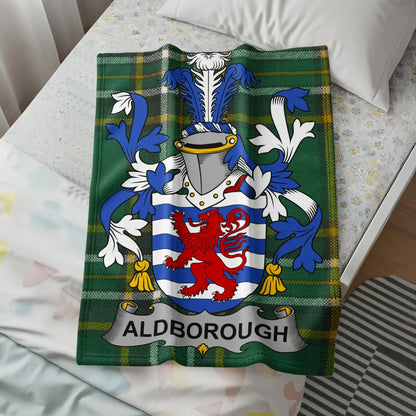 Aldborough Family Crest Blanket Product