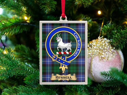 Scottish Clan Crest Personalized Christmas Ornament product