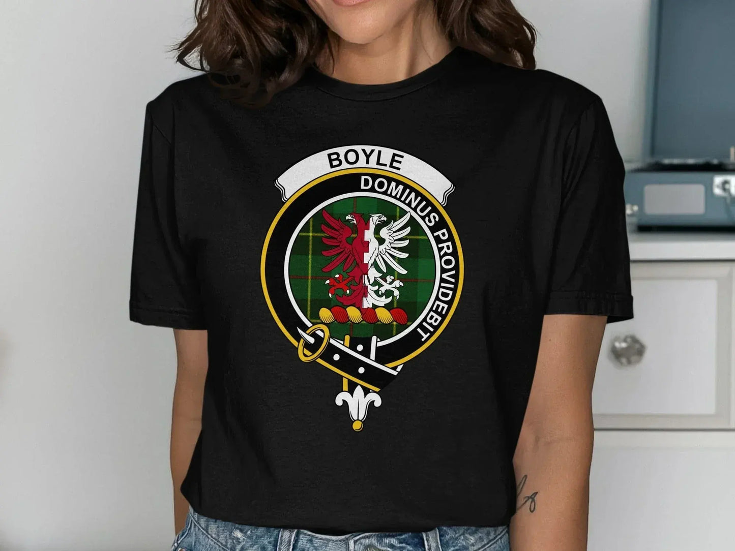 Boyle Crest Dominus Providebit Design T-shirt product