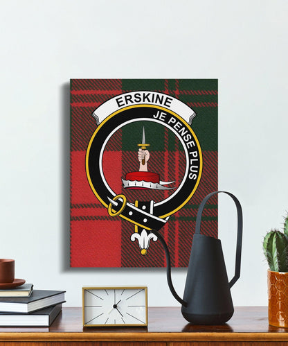 Erskine Je Pense Plus Clan Tartan Canvas product