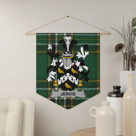 Custom Jervis Family Crest Wall Hanging product type