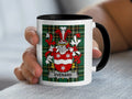 Everard Irish family crest black accent mug