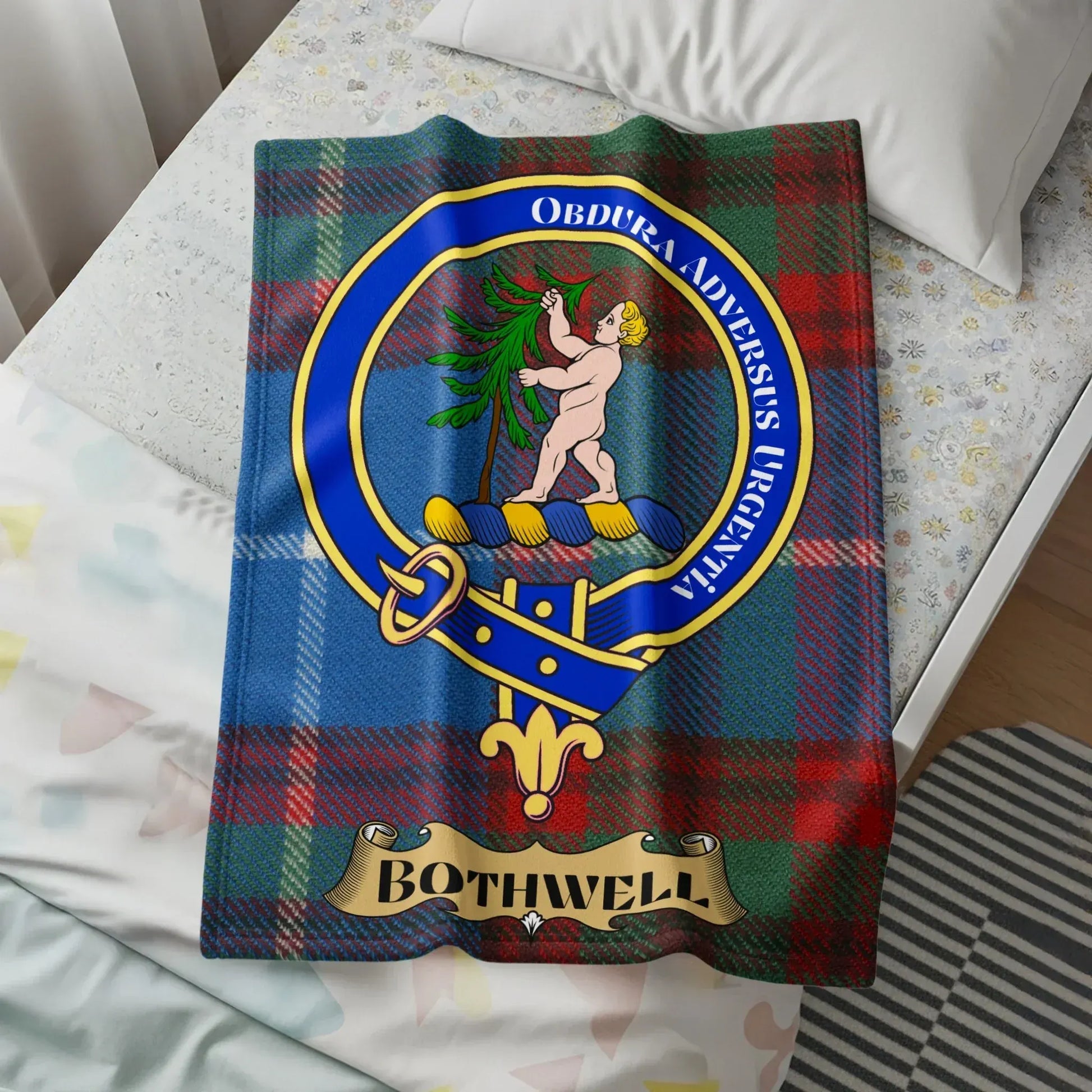Bothwell Tartan Crest Obdur Adversus Urgentia product