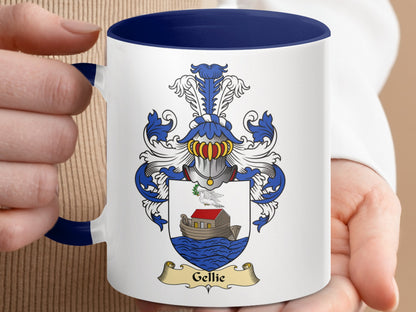 Clan Gellic Scottish coat of arms charming family Mug - Living Stone Gifts