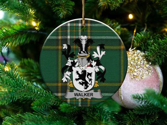Personalized Family Crest Ornament Christmas product