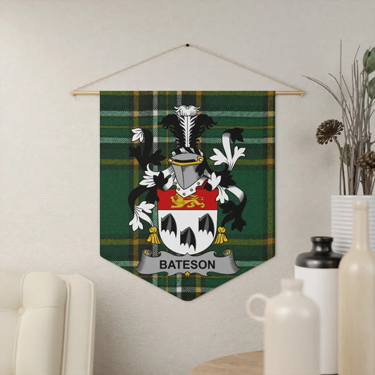 Bateson Heraldic Family Crest Wall Hanging product