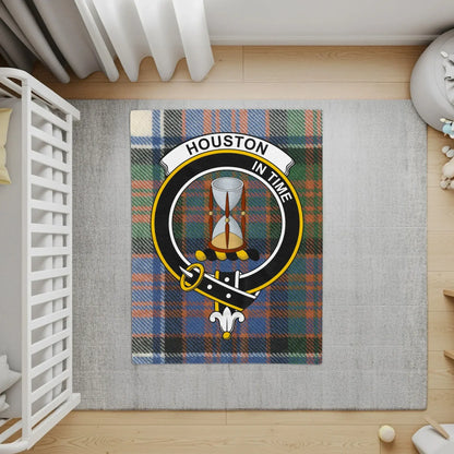 Houston in Time Plaid Design Floor Mat product