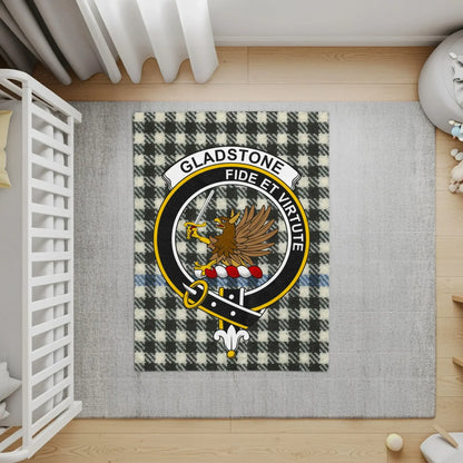 Gladstone Fide Et Virtute Plaid Pattern Rug product