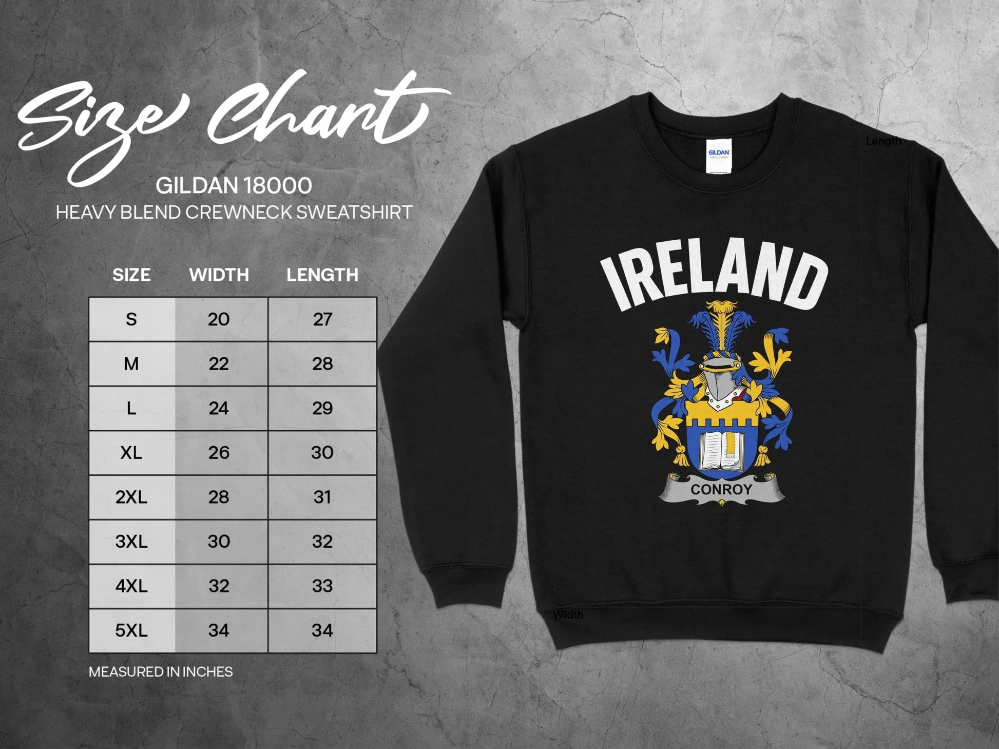 Ireland Conroy Heavy Blend Crewneck Sweatshirt product