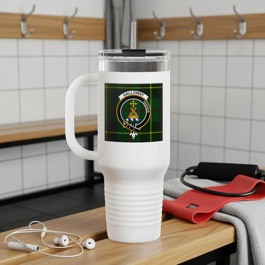 Galloway Personalized Crest Travel Mug product type