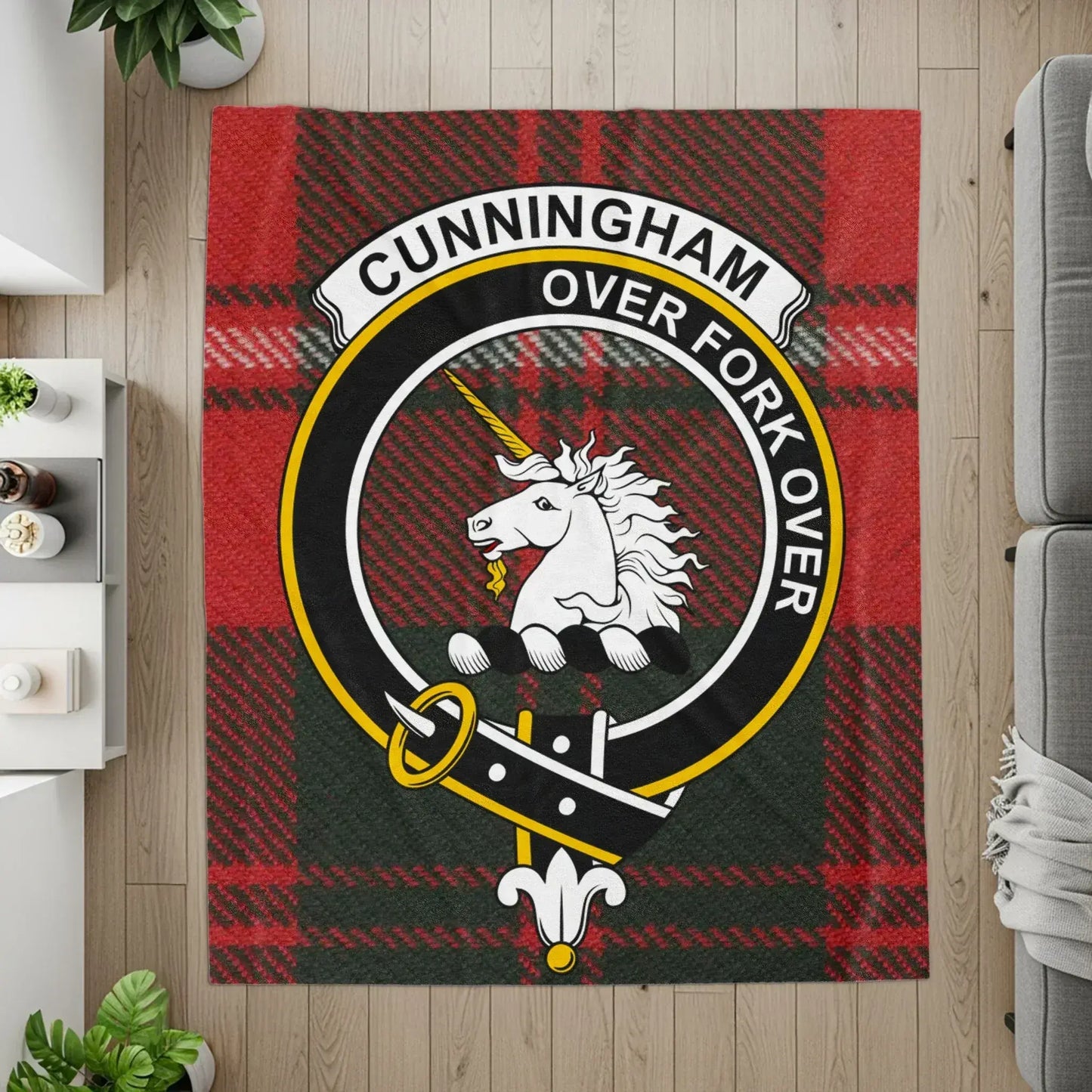 Cunningham Over Fork Over Unicorn Blanket product