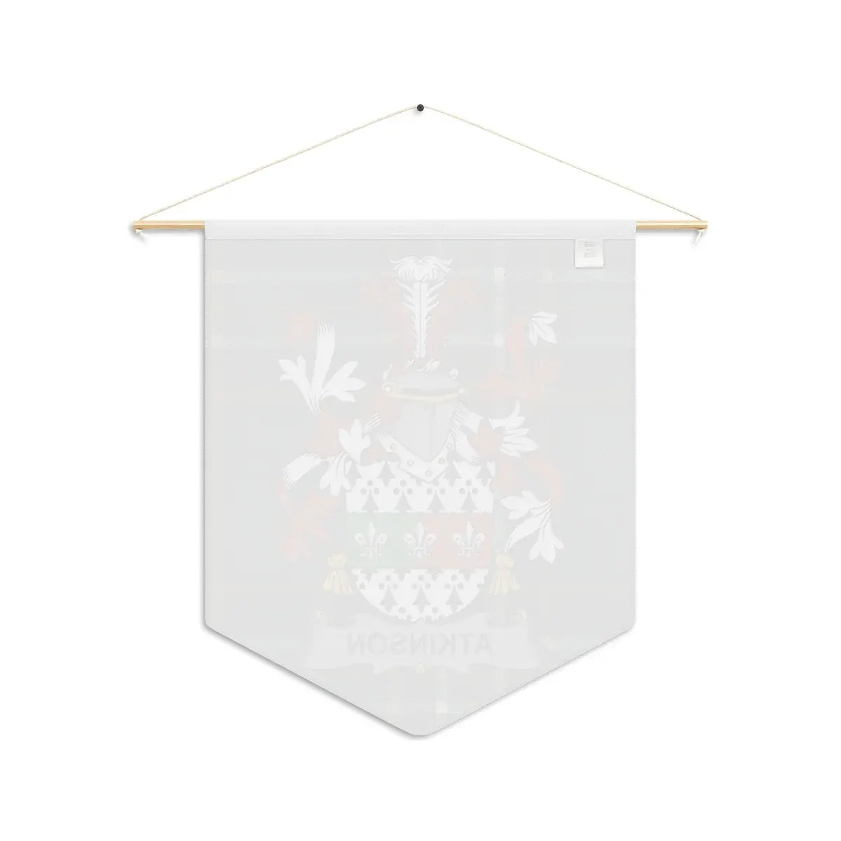 Family Crest Design on Banner Wall Hanging product type
