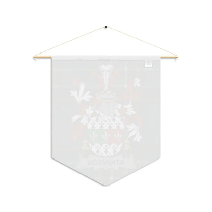 Family Crest Design on Banner Wall Hanging product type
