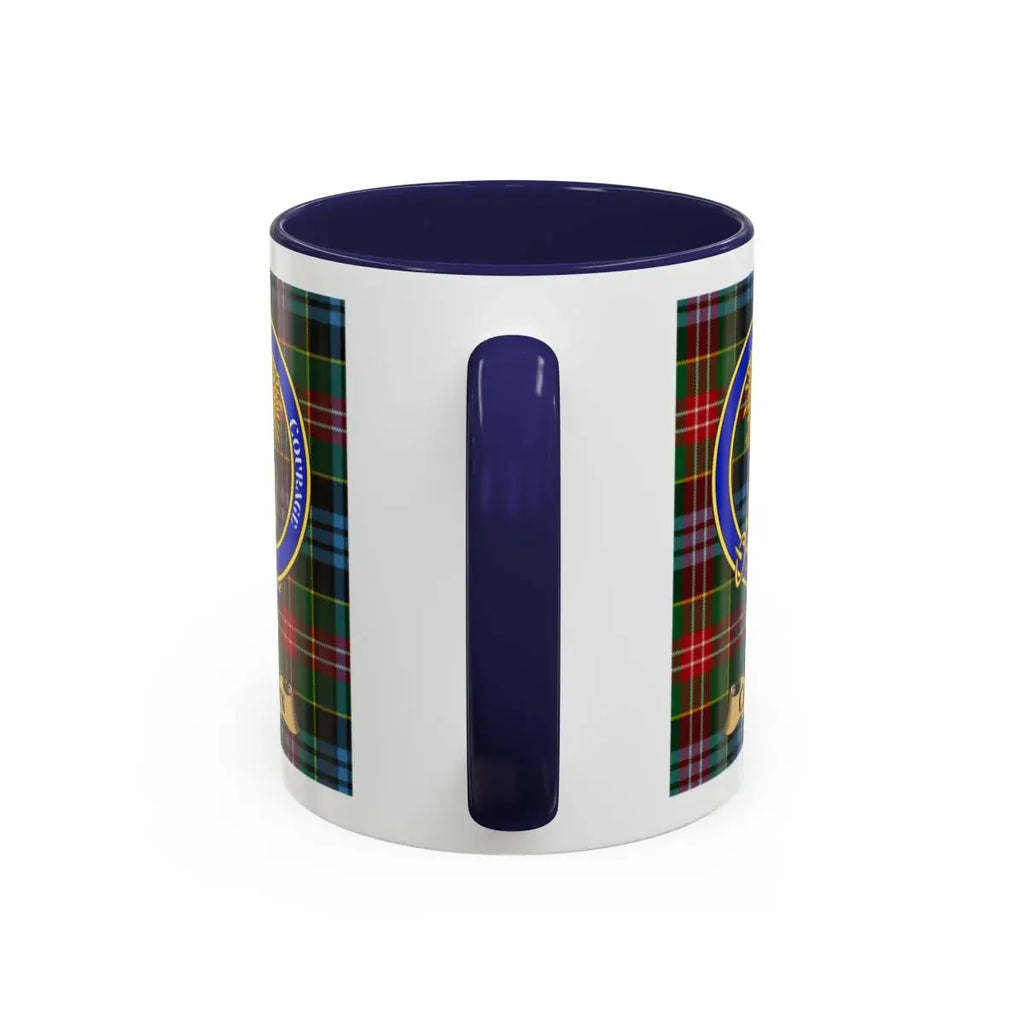 Comyn clan crest mug shown in 11 oz and 15 oz sizes
