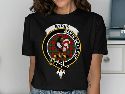 BYRES Marte Suo Tutius Crest Design Unisex T-Shirt product
