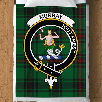 Scottish Clan Murray Tartan Throw Blanket - Living Stone Gifts