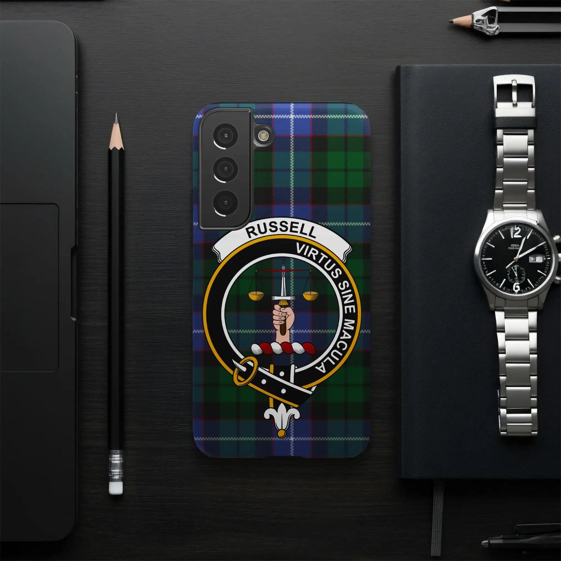 Russell Virtus Sine Macula Phone Case