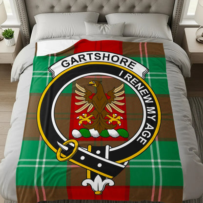 Gartshore Tartan Emblem on Soft Bedding Blanket product