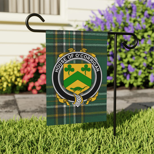 Custom House of O'Corrigan Decorative Garden Flag