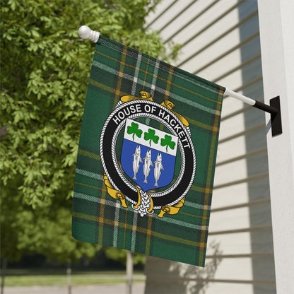 House of Hackett Plaid Outdoor Flag for Home Decor