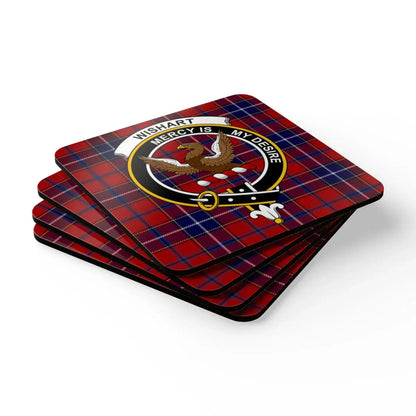 Wishart Mercy Is My Desire Plaid Pattern Coaster product