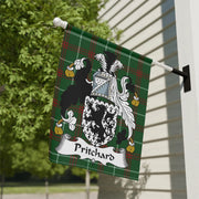 Pritchard Welsh Family Crest Garden Flag | Tartan Heritage Gift