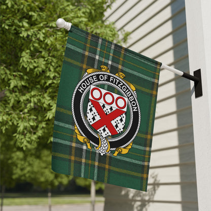 House of Fitzgibbon Crest Decorative Flag product