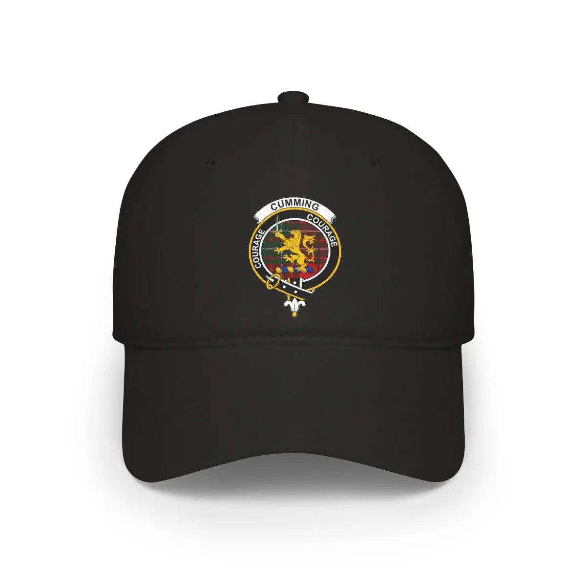 Cumming Courage Lion Emblem Embroidered Hat
