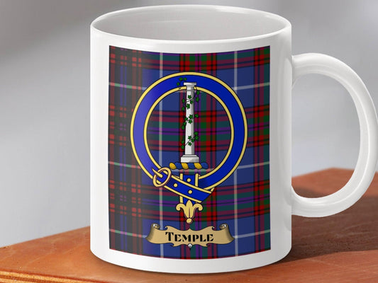 Temple Tartan Plaid Mug Traditional Scottish product type