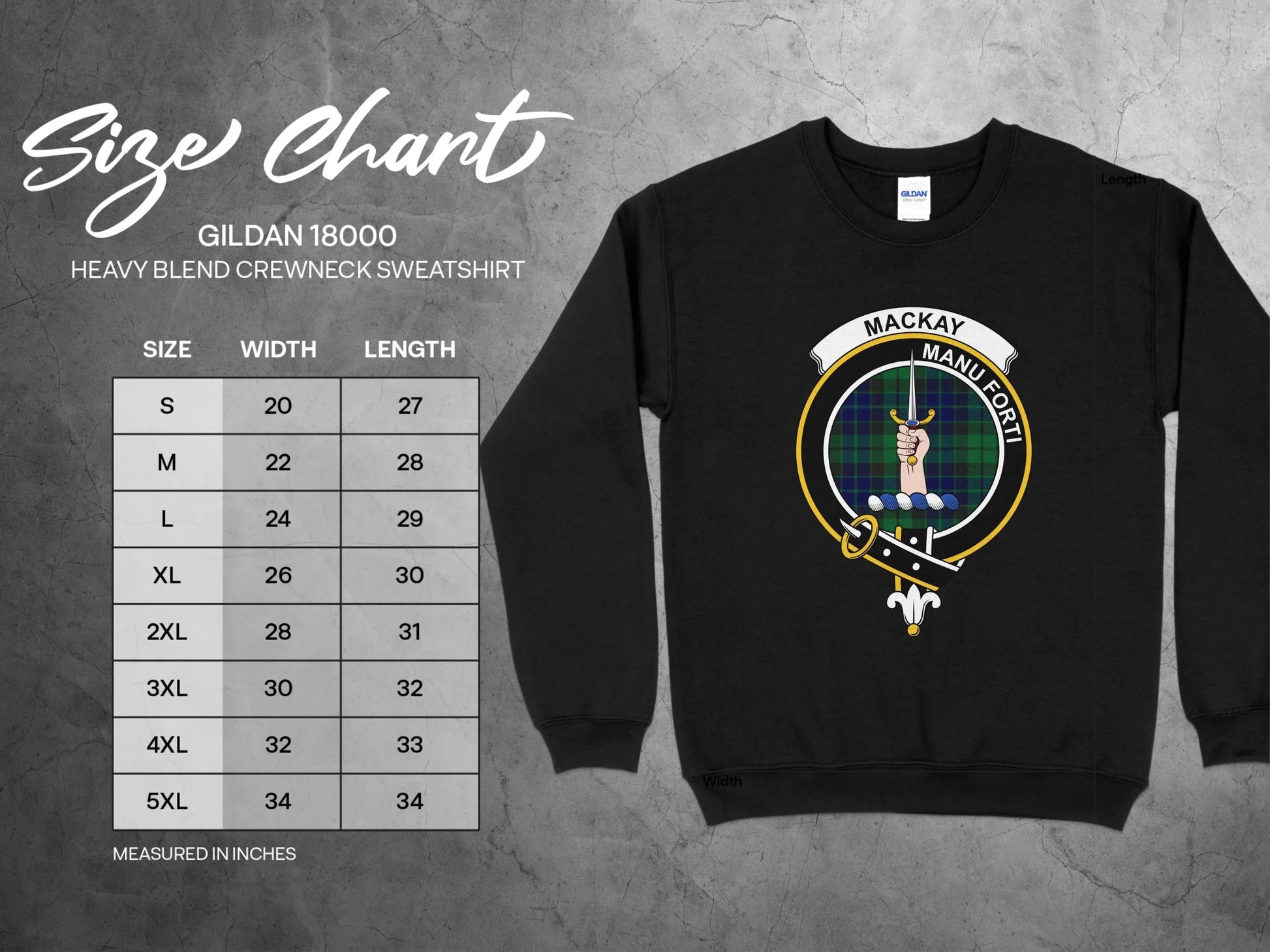 Scottish Clan Mackay Biker Graphic Sweatshirt product