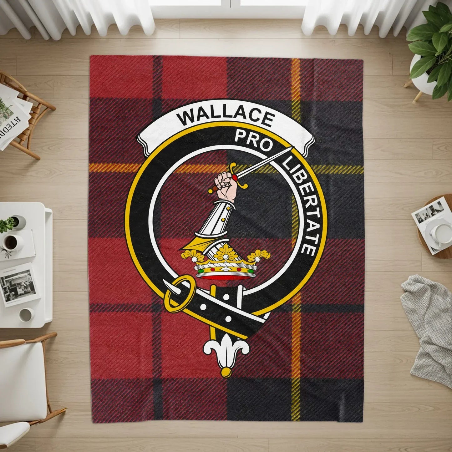 Wallace Pro Libertate Tartan Rug product type
