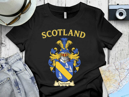 Scotland Crannon Crest Emblem Graphic Shirt product