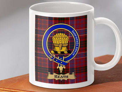 Reath Crest Plaid Mug Stylish Drinkware Cup product