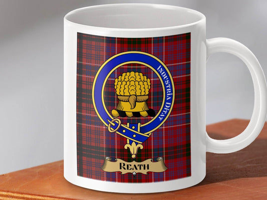Reath Crest Plaid Mug Stylish Drinkware Cup product