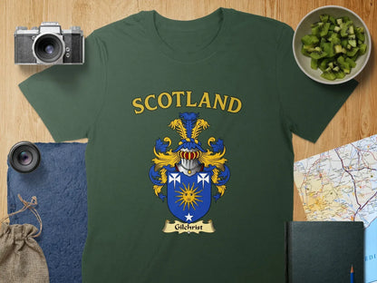 Scotland Gilchrist Coat of Arms T-Shirt product type