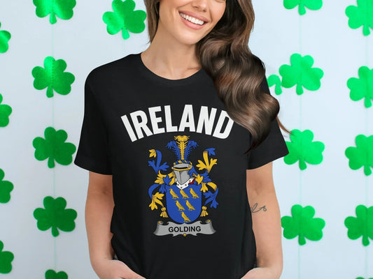 Ireland Golding Coat of Arms Graphic T-Shirt product