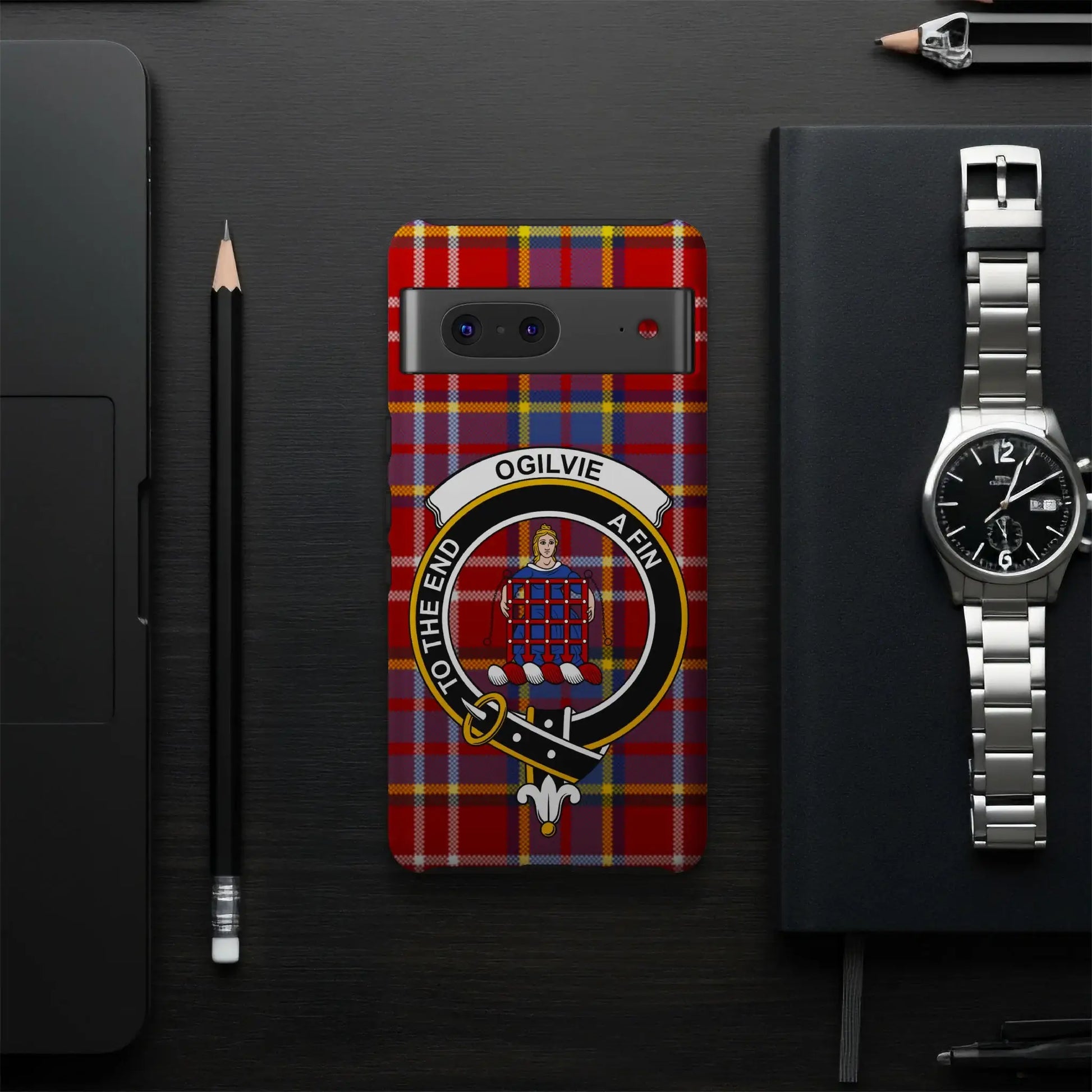 Ogilvie A Fin Crest Design Smartphone Case