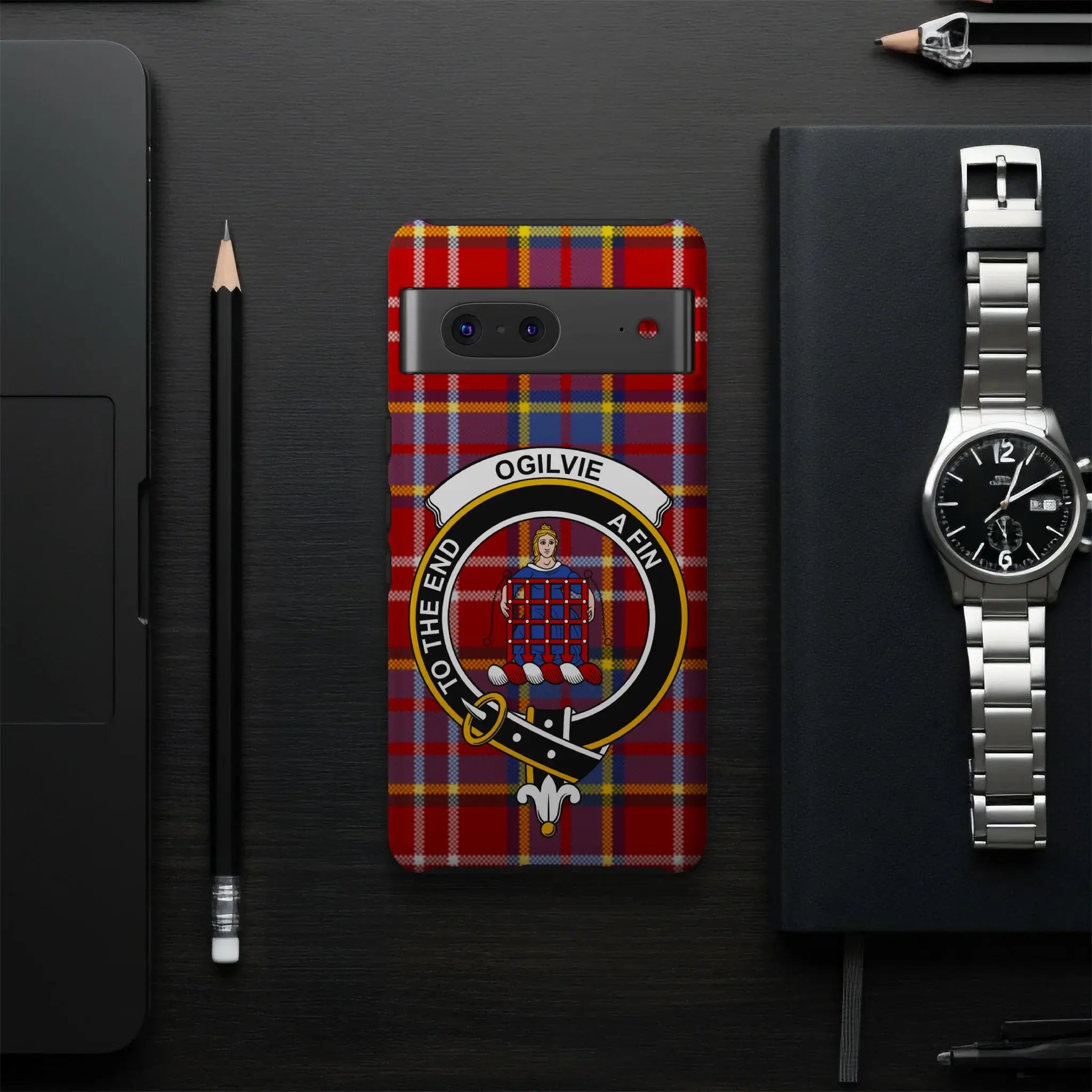 Ogilvie A Fin Crest Design Smartphone Case